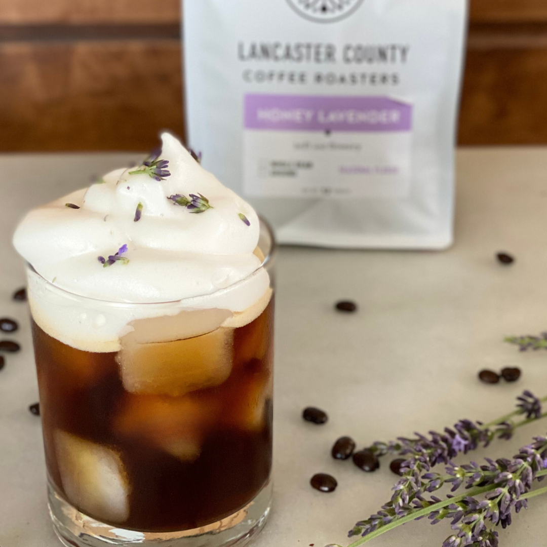 Vegan Honey Lavender Latte