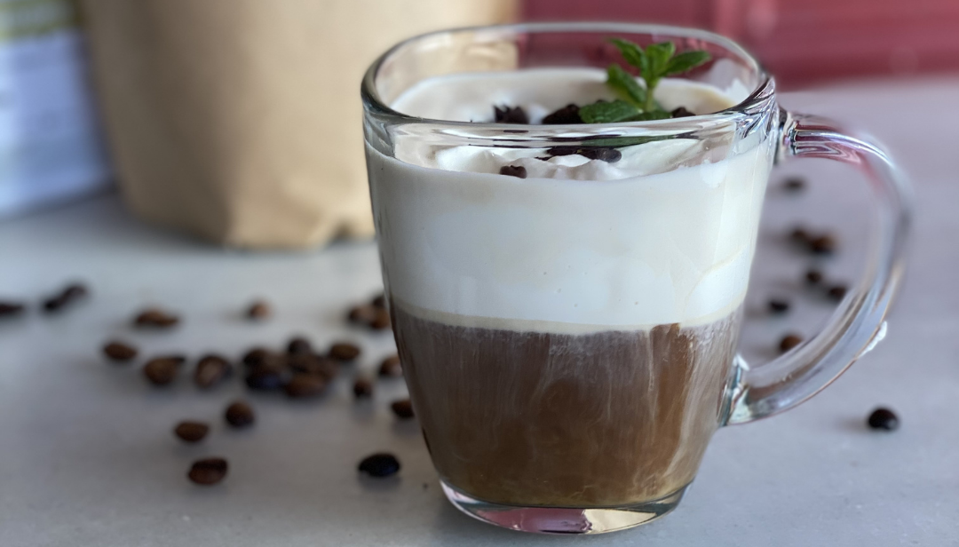 Mint Chocolate Chip Latte