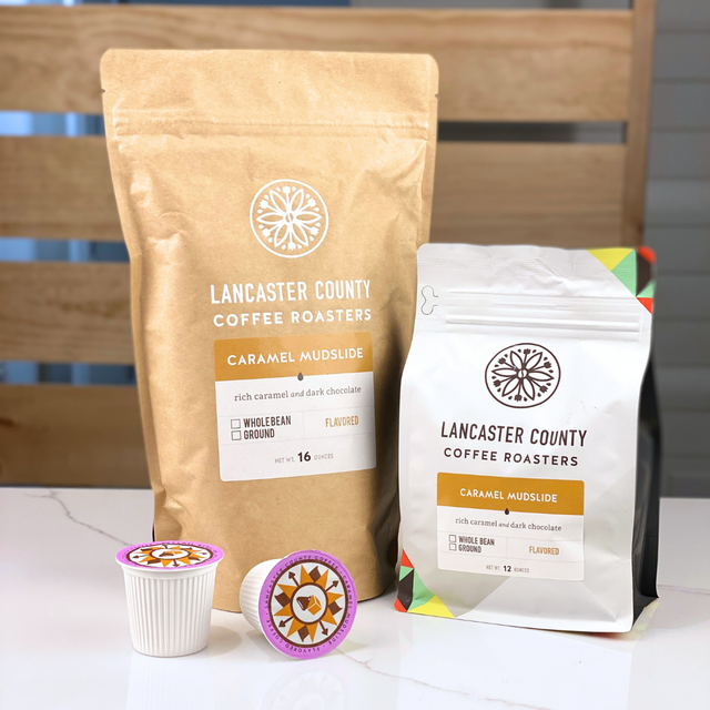 Caramel Mudslide Coffee Beans- Rich Caramel and Milk Chocolate - Lancaster County Coffee