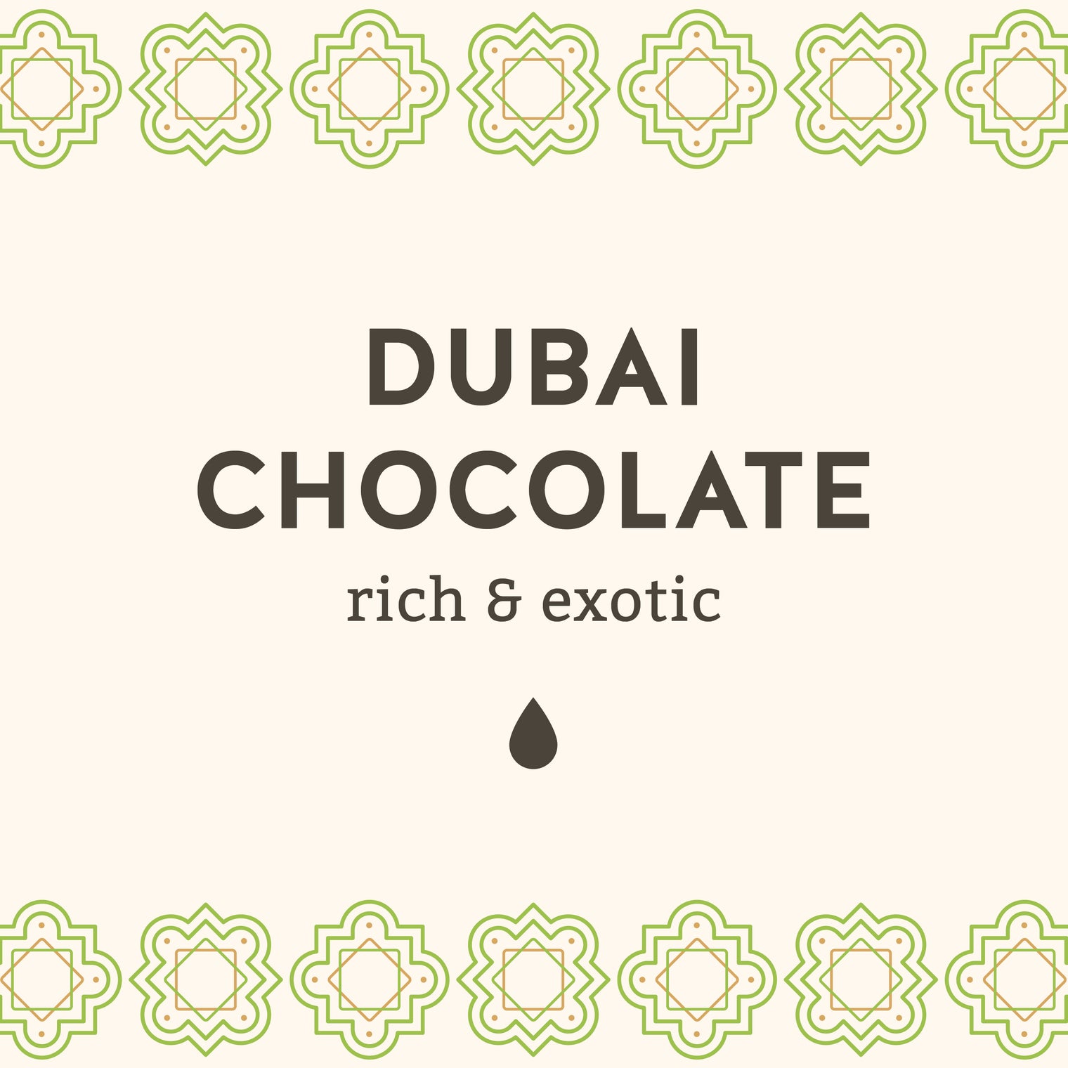 Dubai Chocolate Coffee