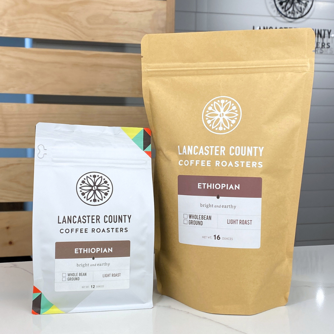 Ethopian Yirgacheffe-Bright and Earthy Coffee Beans - Lancaster County