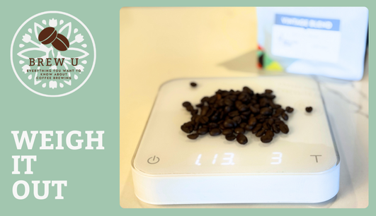 Weigh Your Coffee and Water: Brew with Precision