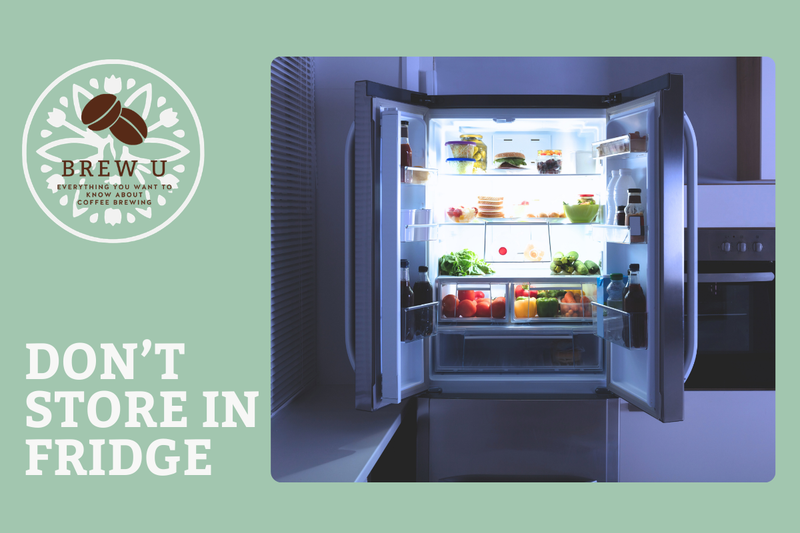 Don’t Store Coffee in the Fridge