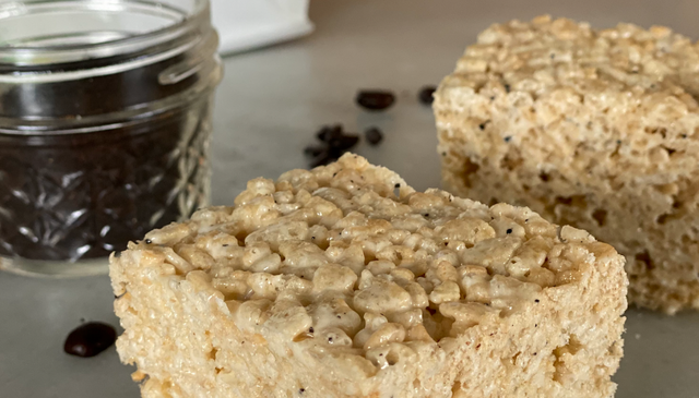RICE KRISPIE TREATS WITH ESPRESSO