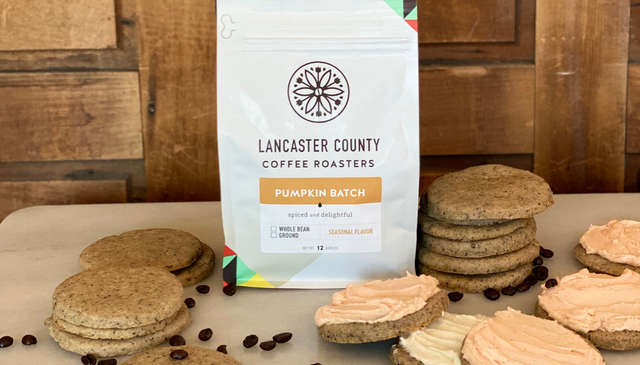 Pumpkin Batch Coffee Sugar Cookies