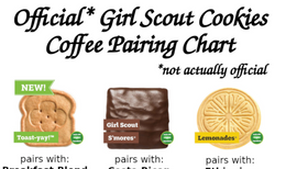 Girl Scout Cookies and Their Coffee Pairings