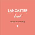 Lancaster Decaf smooth and nutty amish coffee - lancaster county coffee