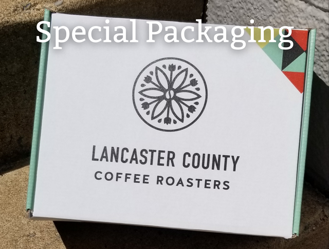 Special Packaging Coffee Box - Lancaster County Coffee